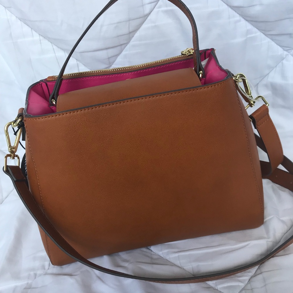 Brown Steve Madden Crossbody Purse NEW - Picture 6 of 7